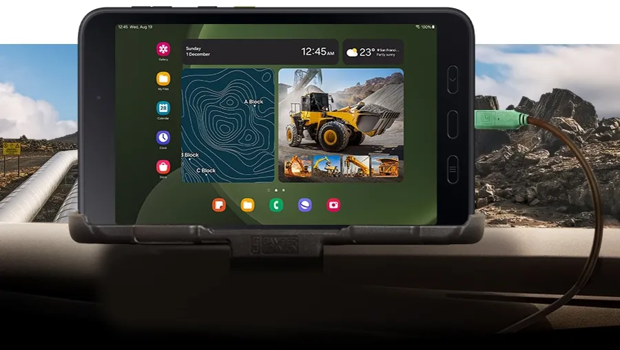 Samsung Galaxy Tab Active 5 X306 8.0 cala 8/256 GB / 5G Enterprise Edition zielony